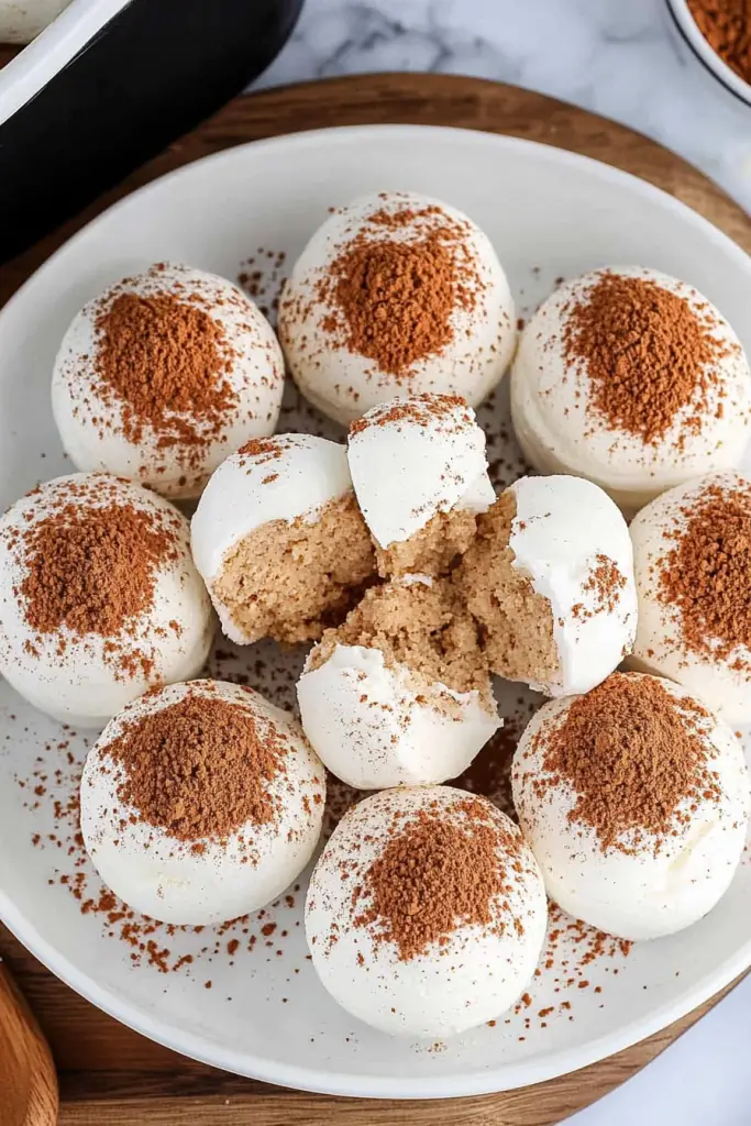 pumpkin cheesecake bites