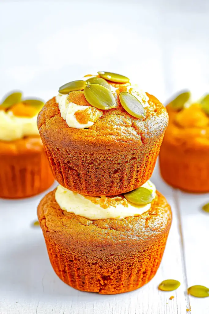 pumpkin cream cheese muffins