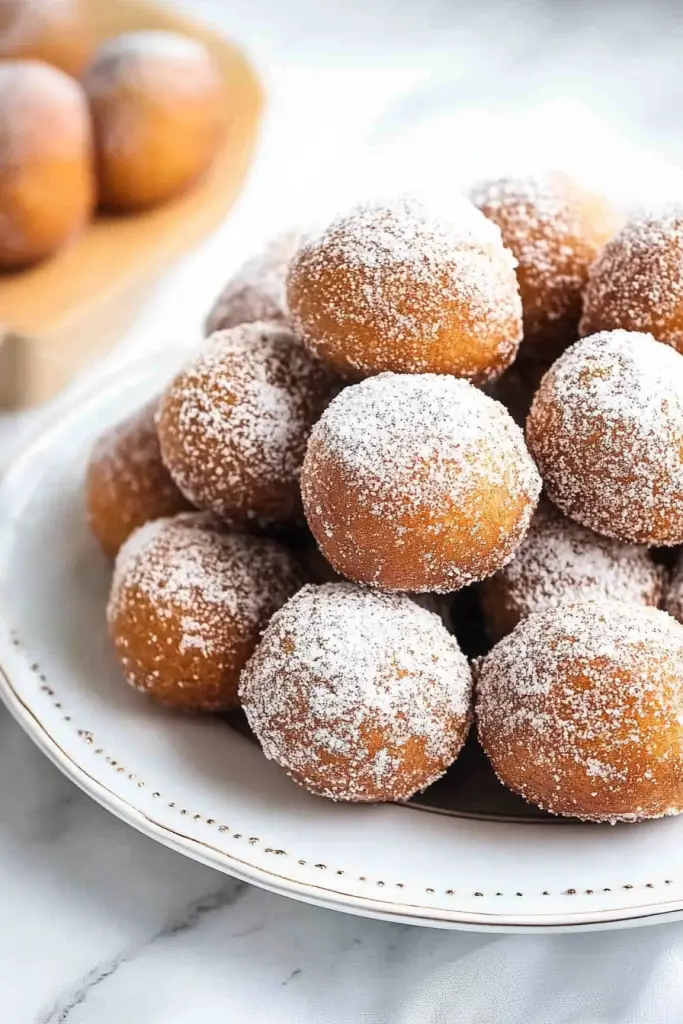 pumpkin doughnut holes