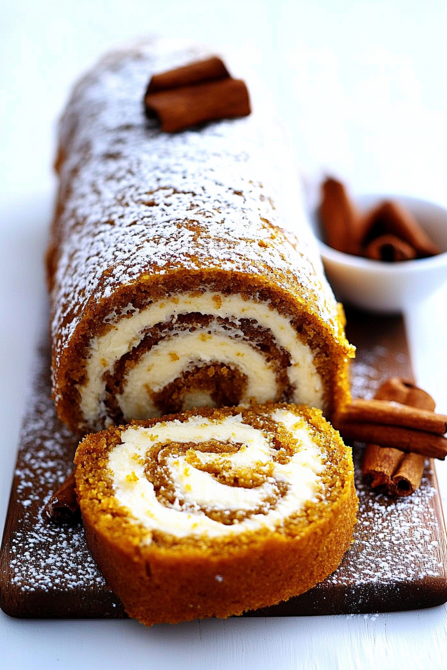 pumpkin roll recipe