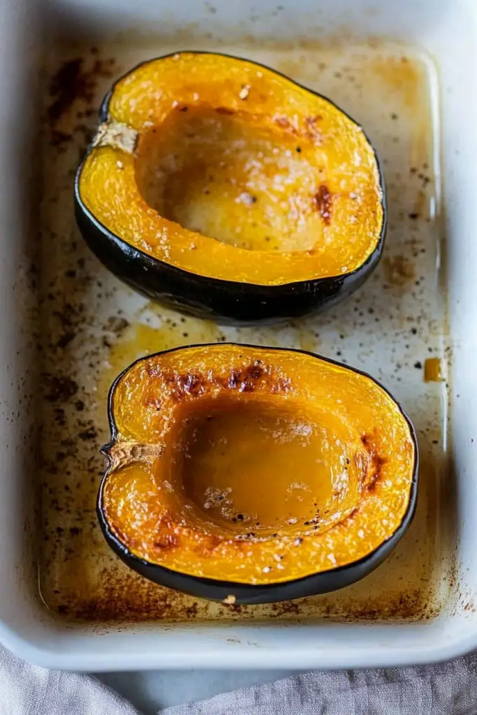 roasted acorn squash