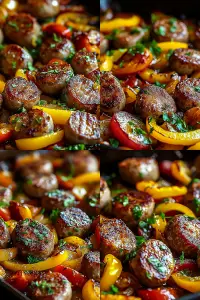sausage peppers onions