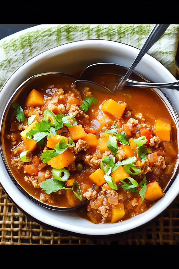 turkey squash chili