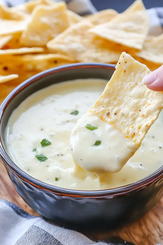 white queso dip recipe