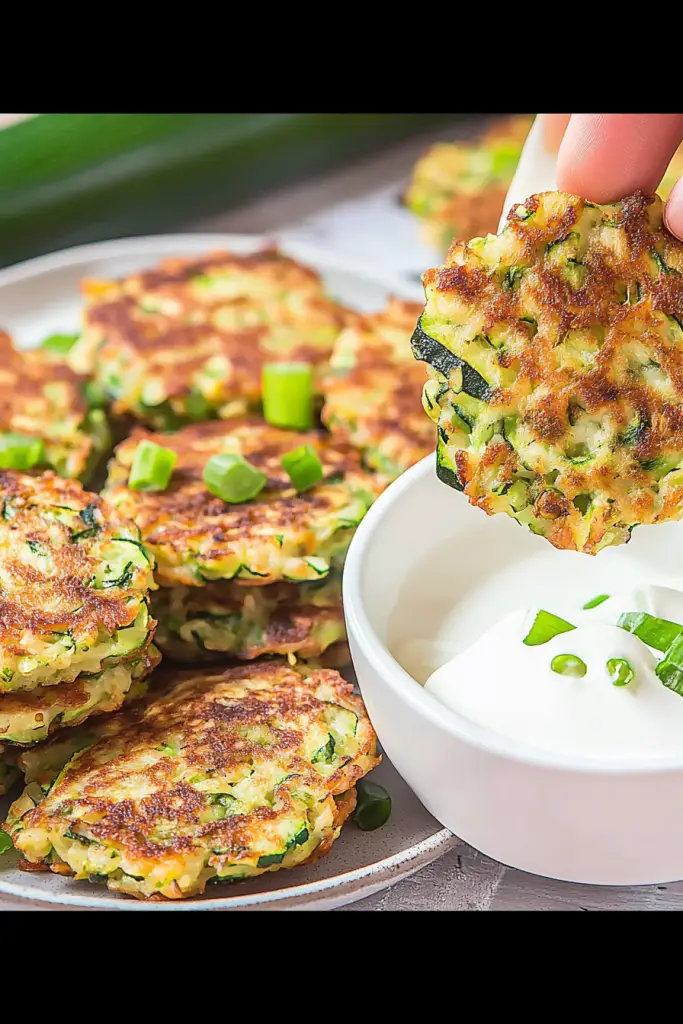 zucchini fritters easy