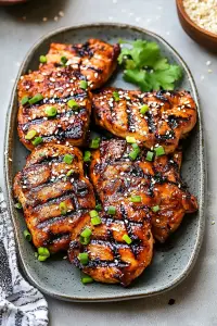 Asian grilled chicken