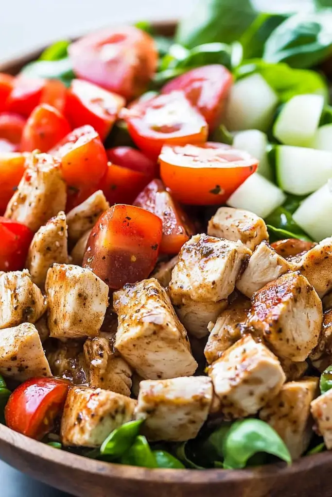 Caprese Chicken Salad