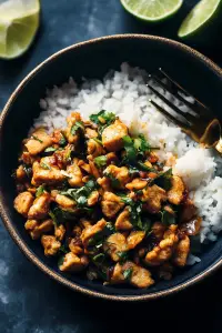 Peanut Ginger Chicken