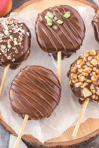 caramel apples