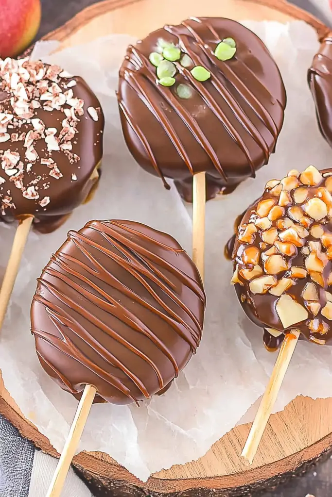 caramel apples