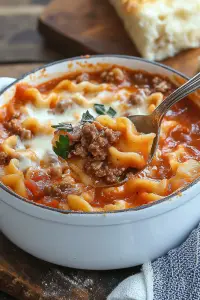 lasagna soup