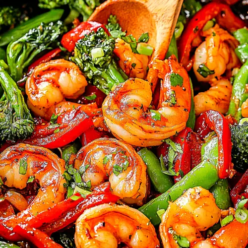 shrimp stir-fry