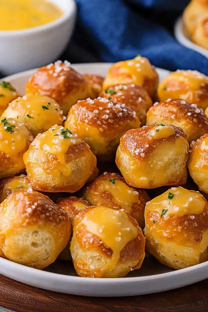 soft pretzel bites