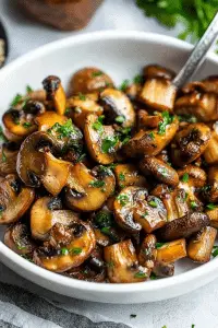 Garlic Butter Mushrooms