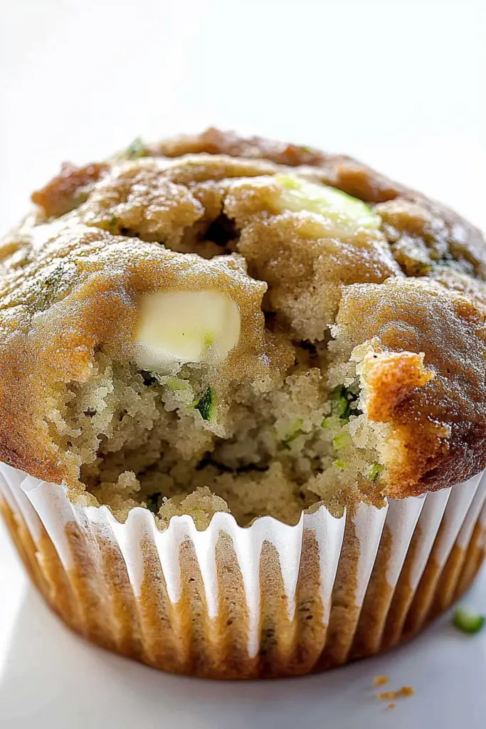 banana zucchini muffins