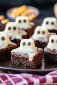 ghost brownies