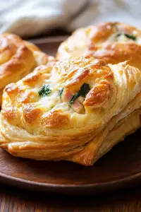 ham and cheese puffs