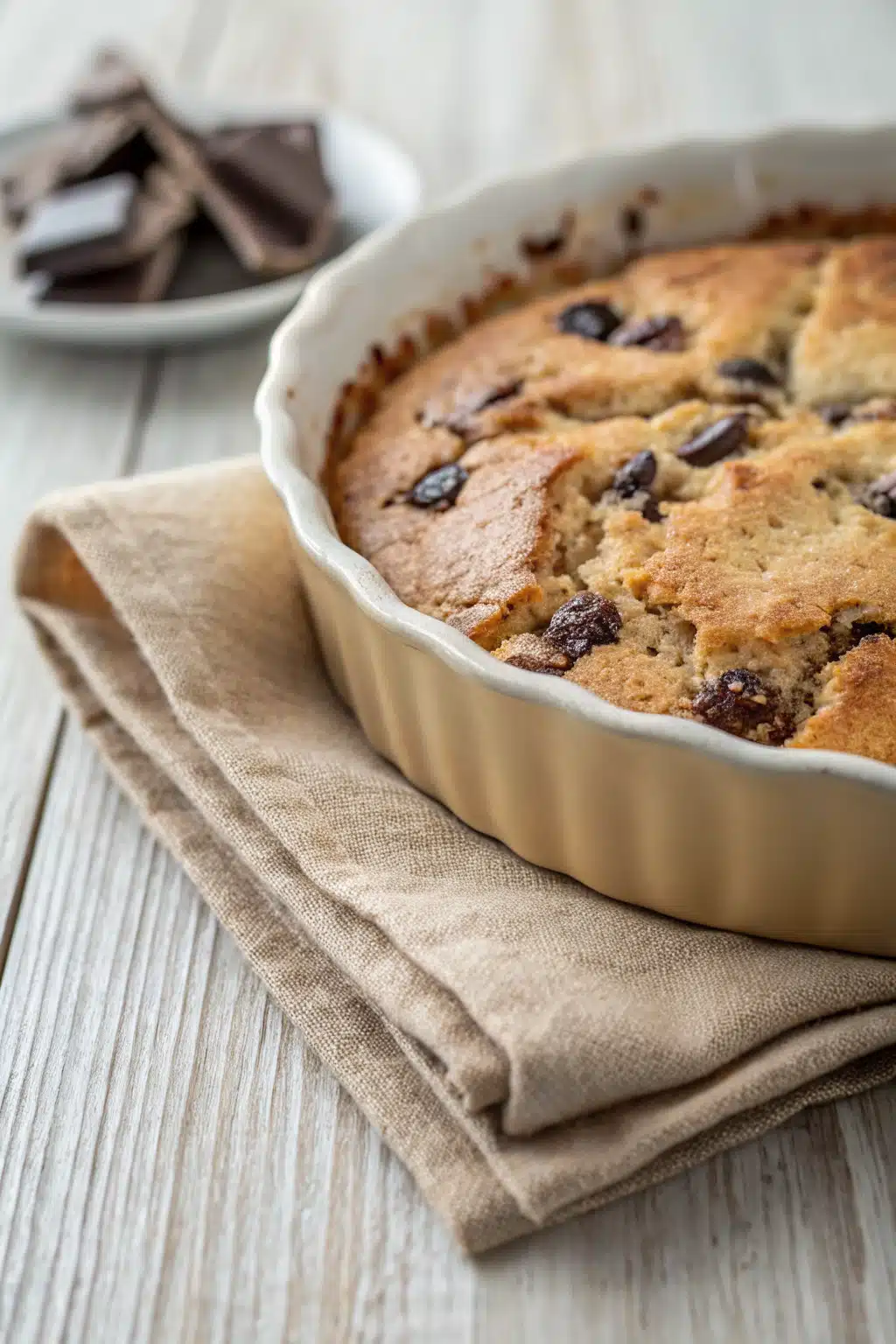 Banana Bread Recipe slice on plate showing perfect texture and swirl pattern