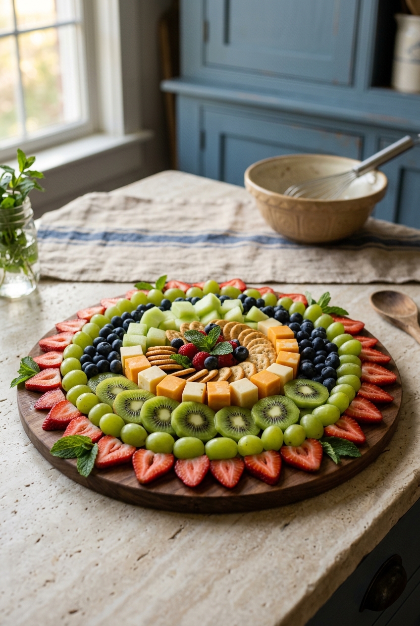 dinner party centerpiece fruit platter featured image