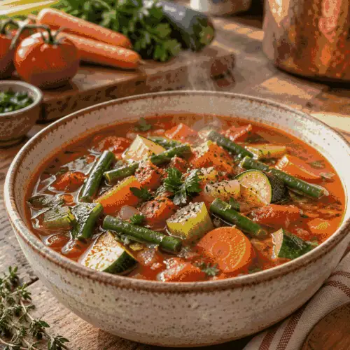 30-minute vegetable soup