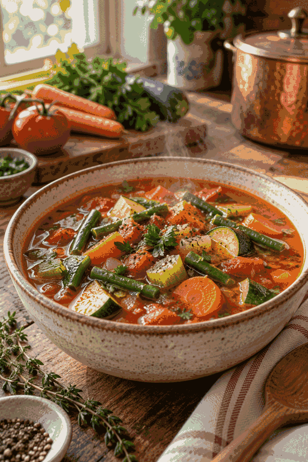 30-minute vegetable soup