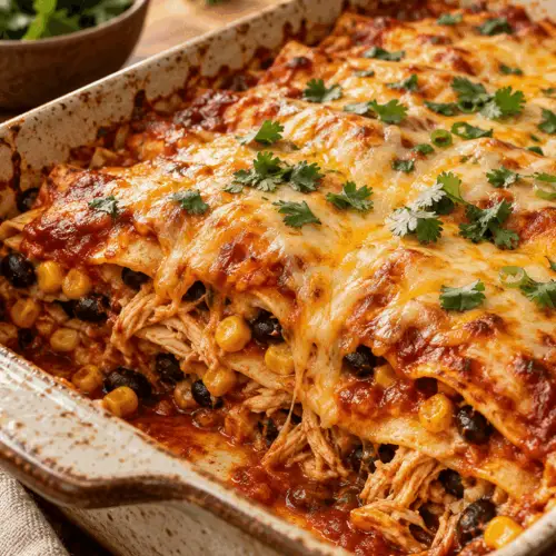 freezer cooking tips chicken enchilada casserole