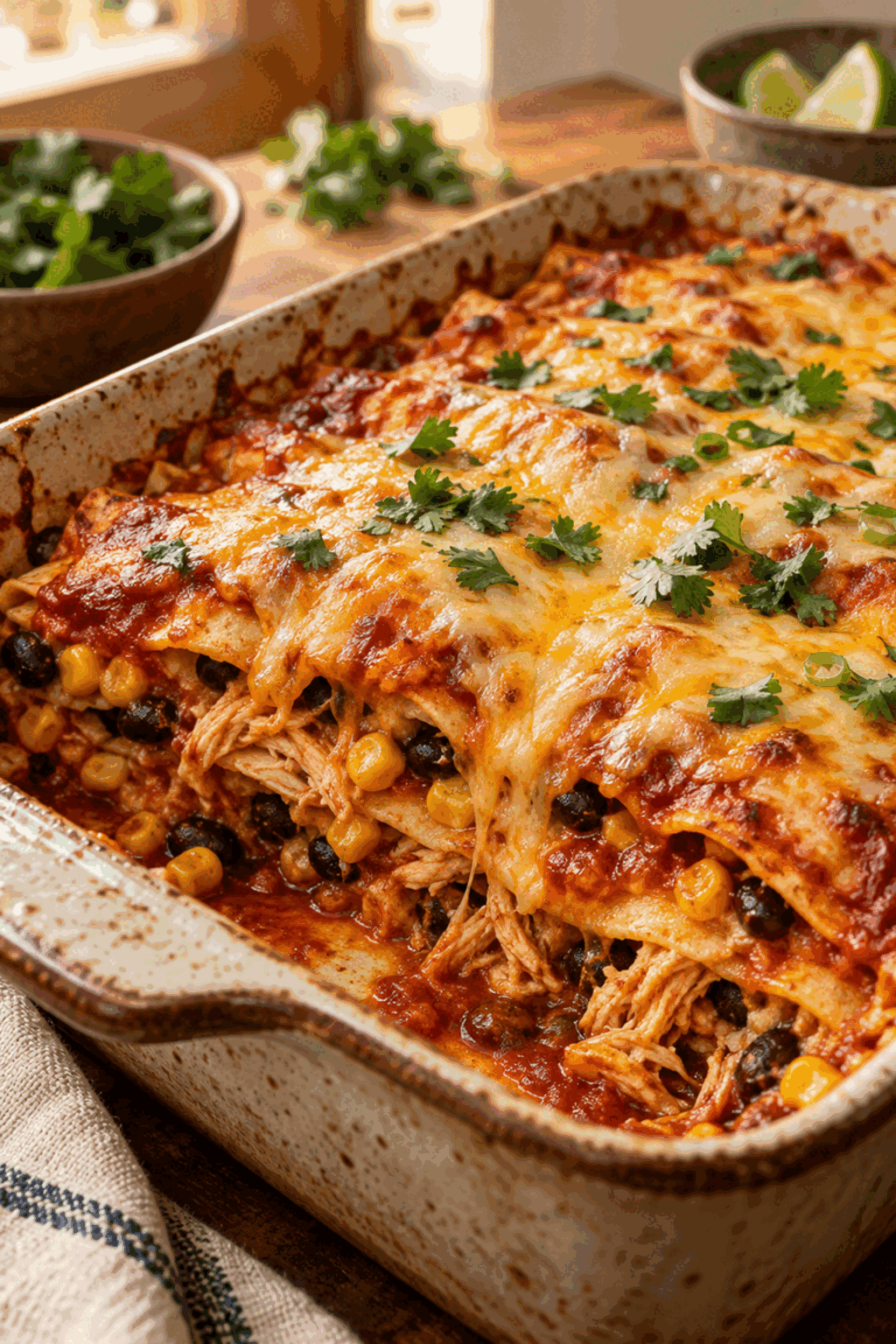 freezer cooking tips chicken enchilada casserole