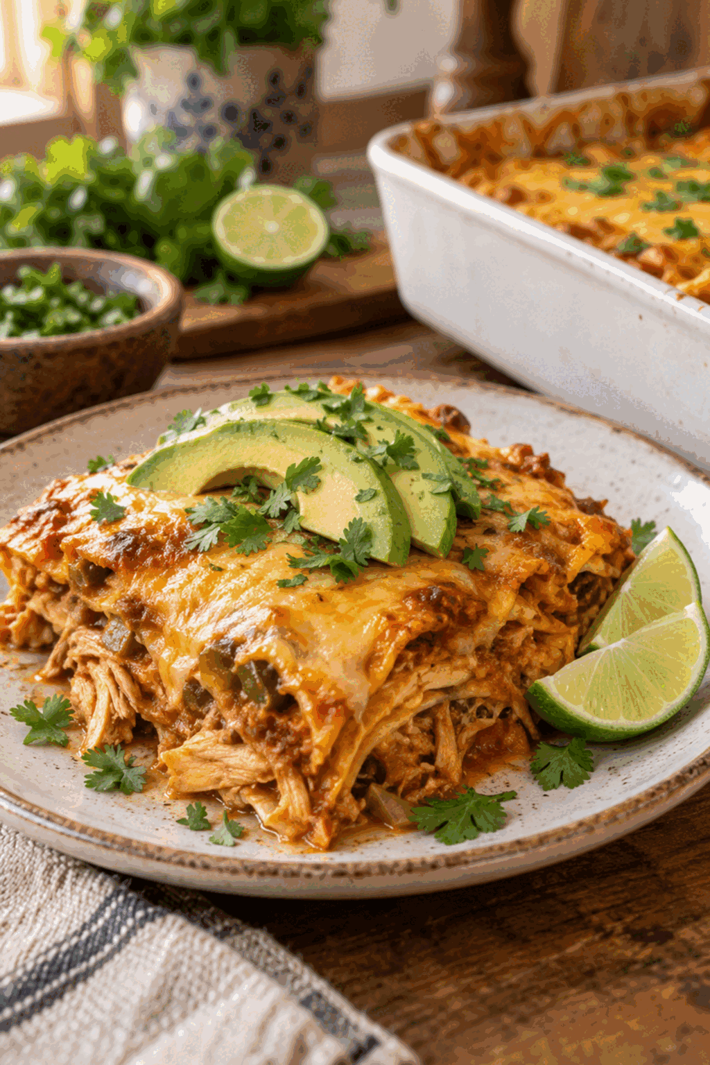 freezer cooking tips finished chicken enchilada casserole