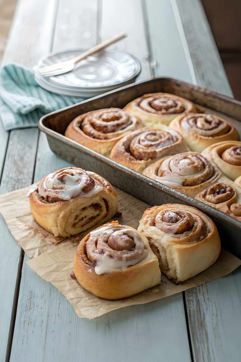 make ahead cinnamon rolls warm and ready to serve
