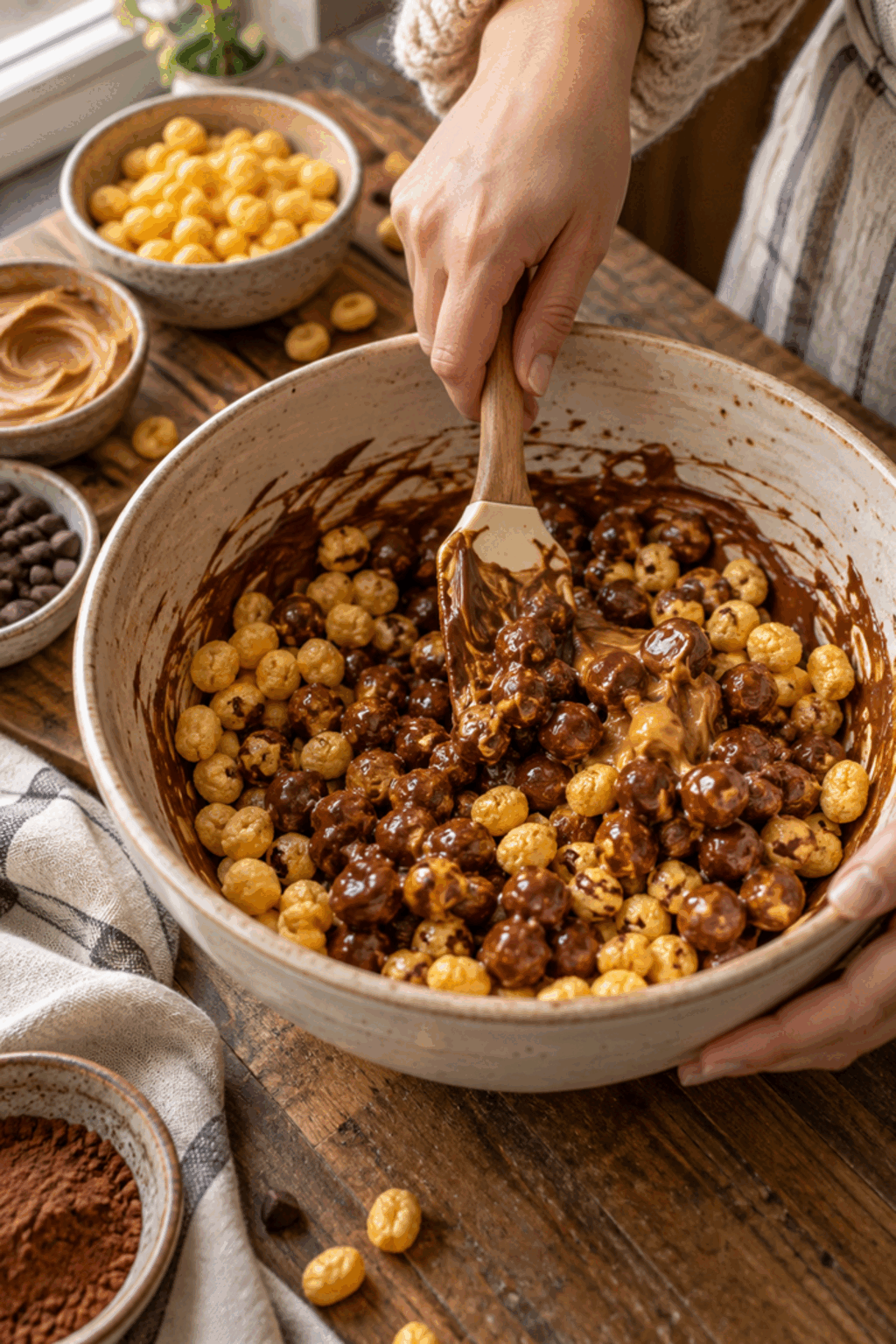 reindeer poop recipe process image