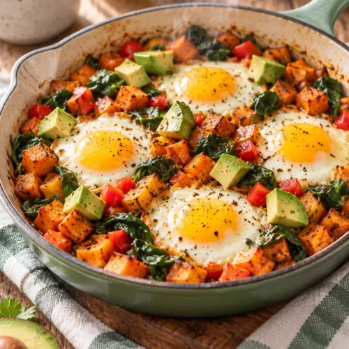 21 day fix breakfast recipes sweet potato hash finished