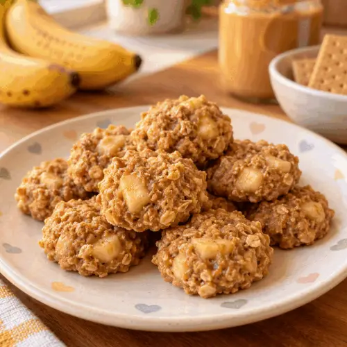 3-ingredient no-bake toddler cookies
