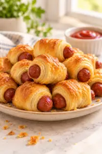 corn dog nuggets served warm