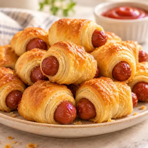 corn dog nuggets served warm
