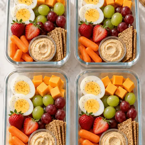 protein breakfast boxes finished dish