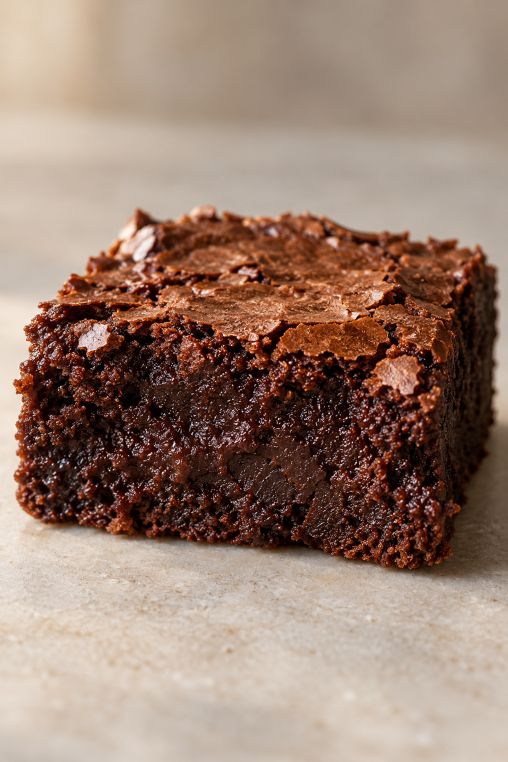 paleo brownies served from a different angle
