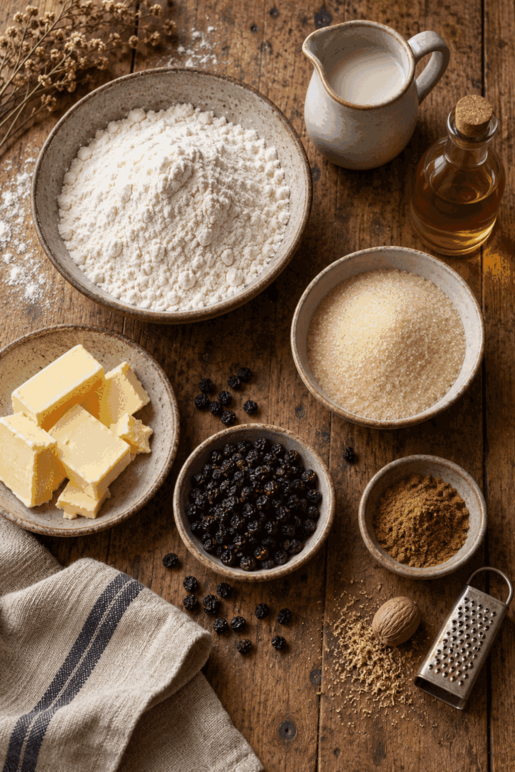 vegan soul cakes ingredients image